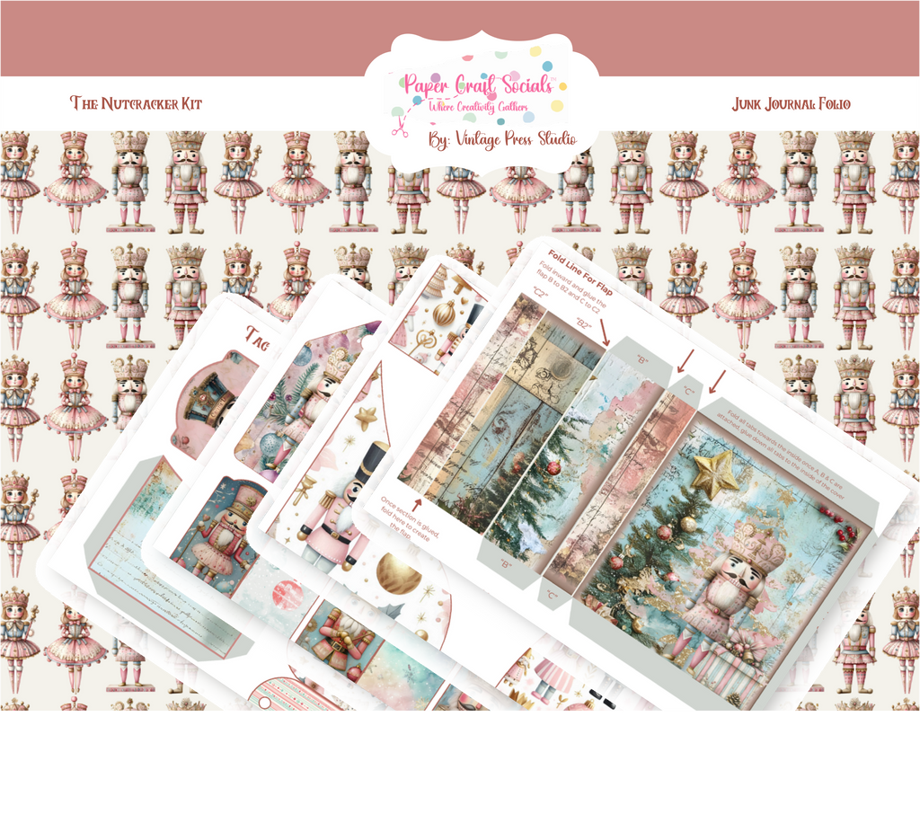 Nutcracker Sweets Memory Journal Kit